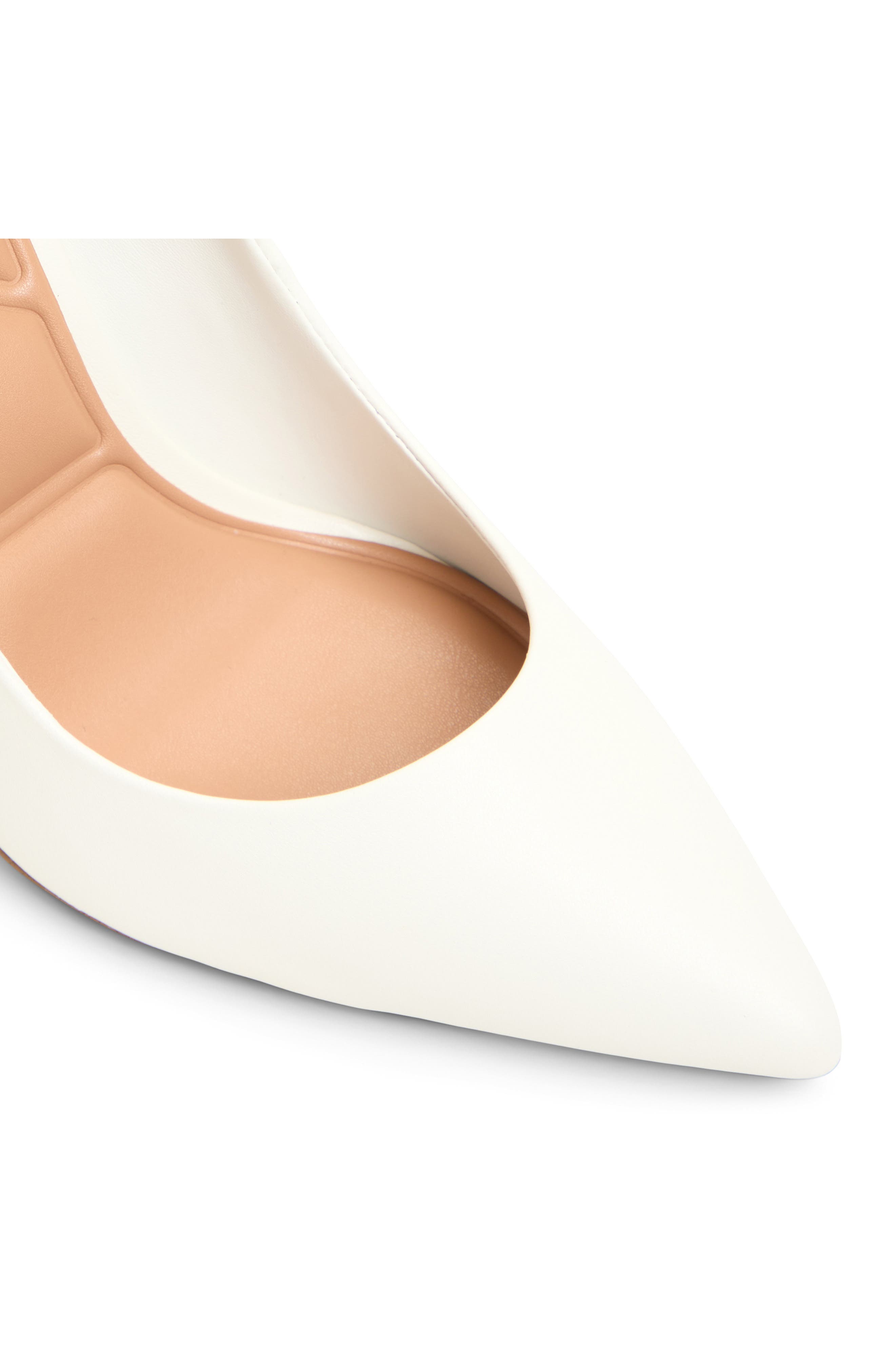 ALDO Lala Pointed Toe Pump, Alternate, color, White