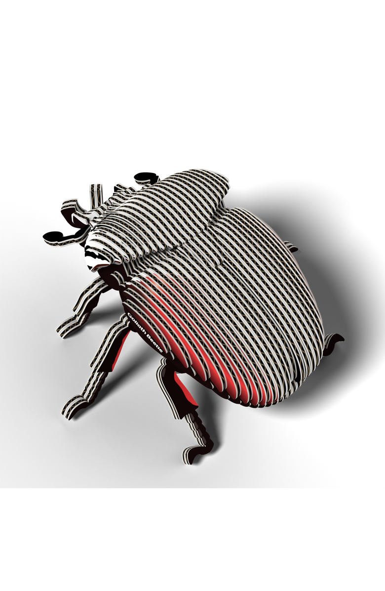 Eugy Puzzles Goliath Beetle 3D Puzzle, Alternate, color, NO COLOR