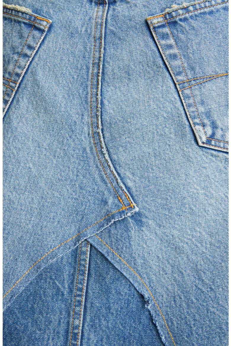 Pants Denim Top, Alternate, color, BLUE