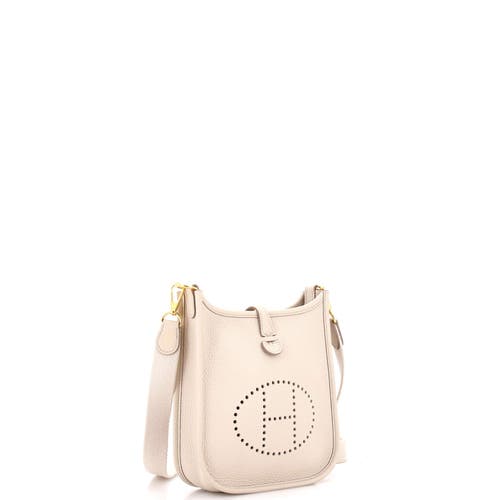 Pre-owned Hermes  Hermes Evelyne Bag Gen Iii Clemence Tpm In Pink