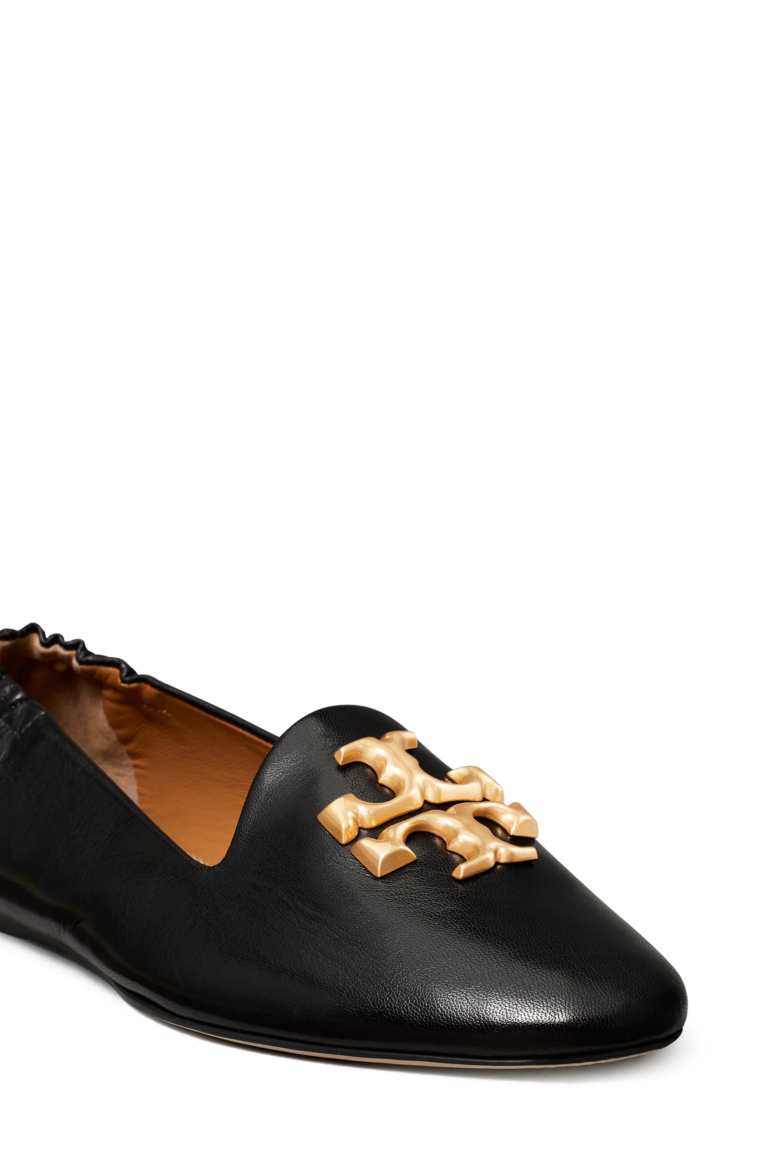 Eleanor Loafer, Alternate, color, PERFECT BLACK / GOLD
