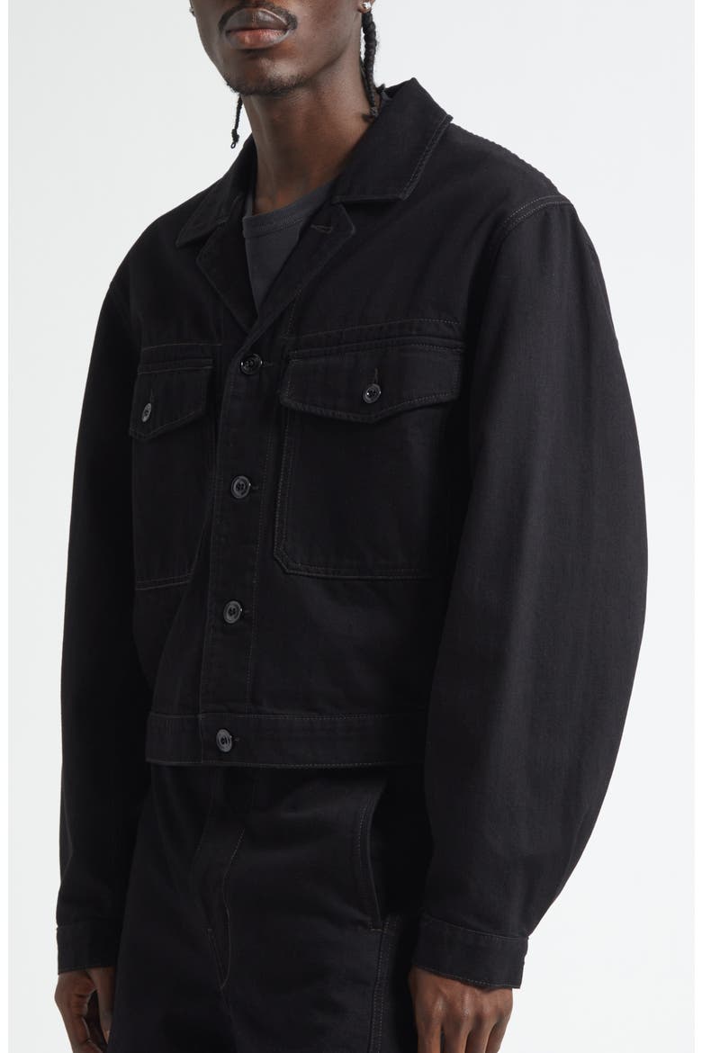 Lemaire Heavy Denim Trucker Jacket (Men) | Nordstrom
