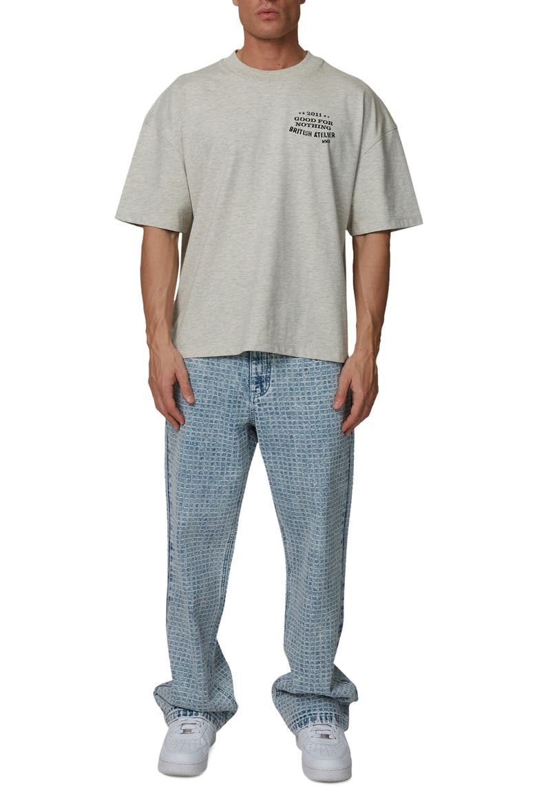 Boxy-Fit Icarus T-Shirt, Alternate, color, Grey
