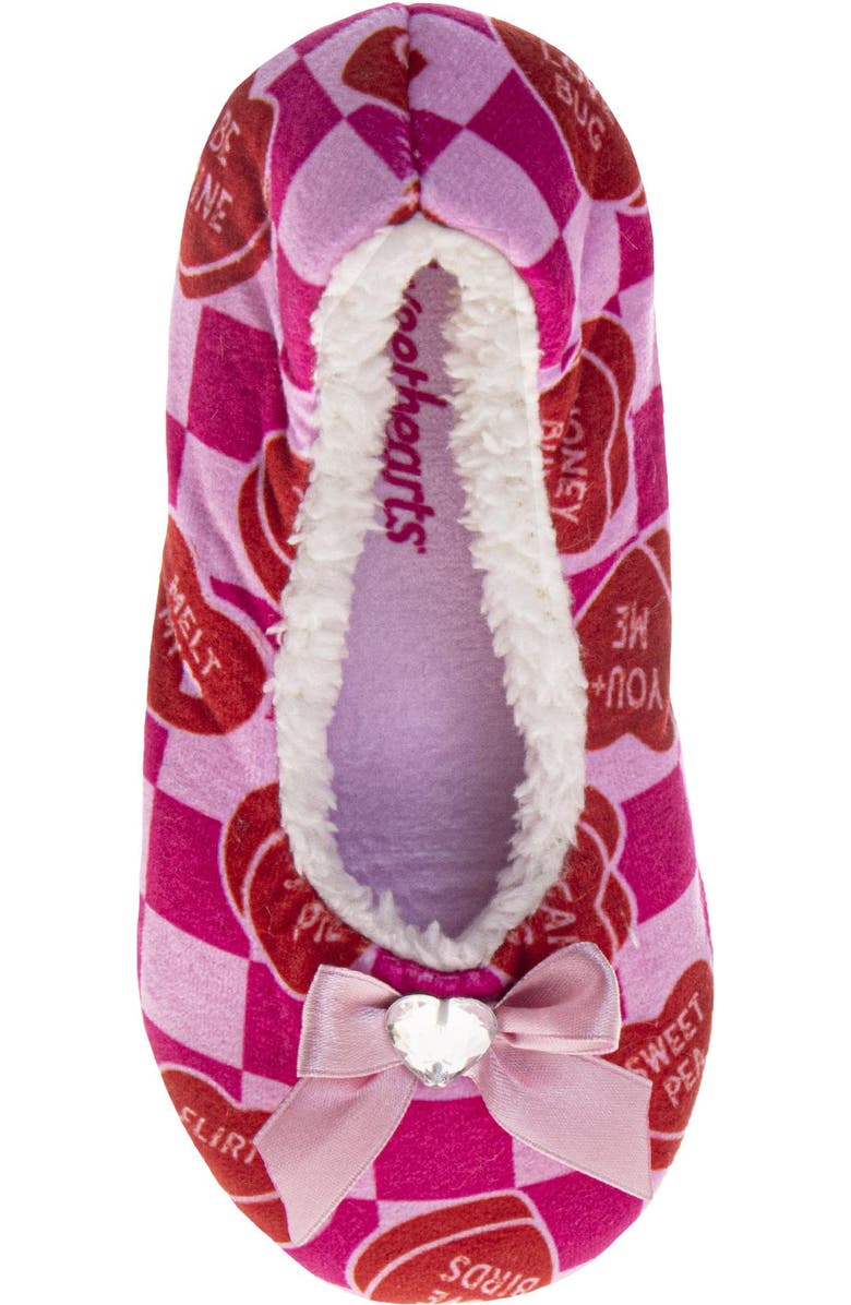 SweetHearts Plush Pink Slippers 11-5, Main, color,