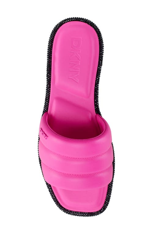 Dkny Slide Sandal In Pink