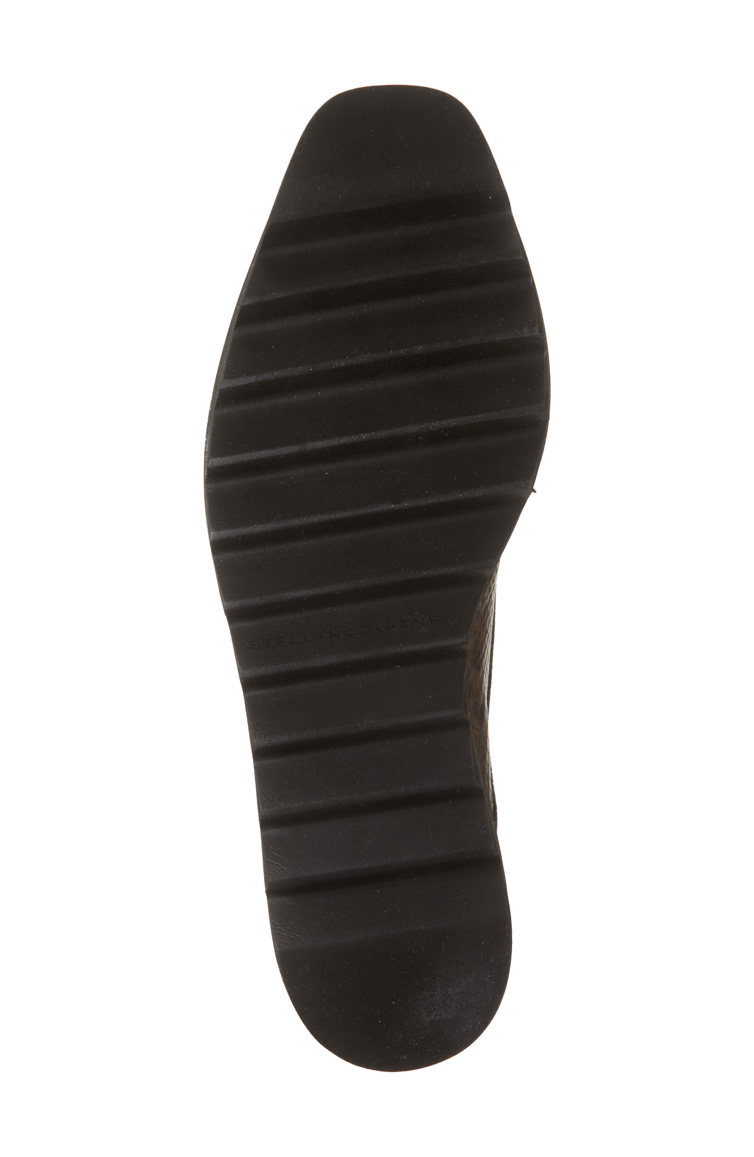 Stella McCartney Sneakelyse Snakeskin Print Platform Sneaker, Alternate, color, Coffee