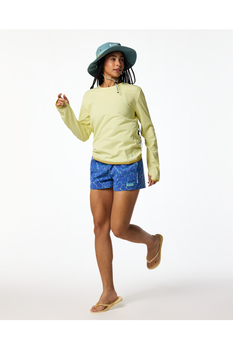 Sombra Long-Sleeve Sun Shirt - Women's, Alternate, color, Honeydew