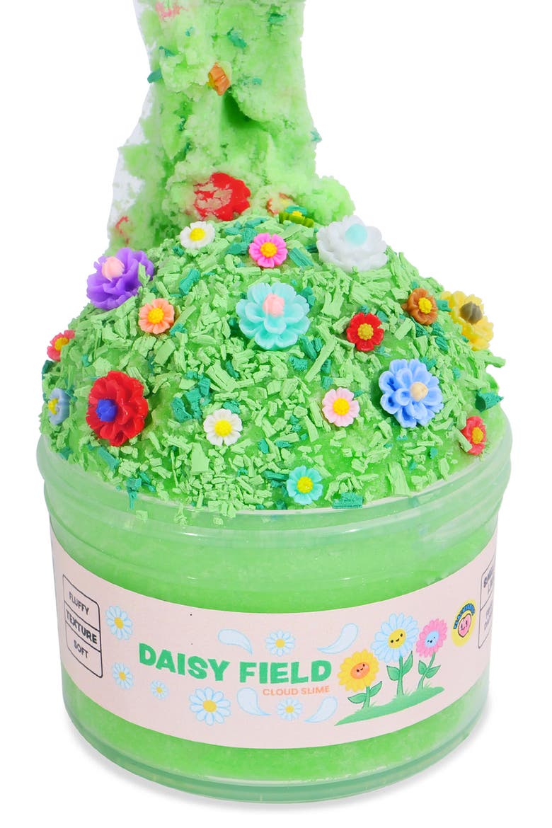 Daisy Field Cloud Slime, Alternate, color, GREEN