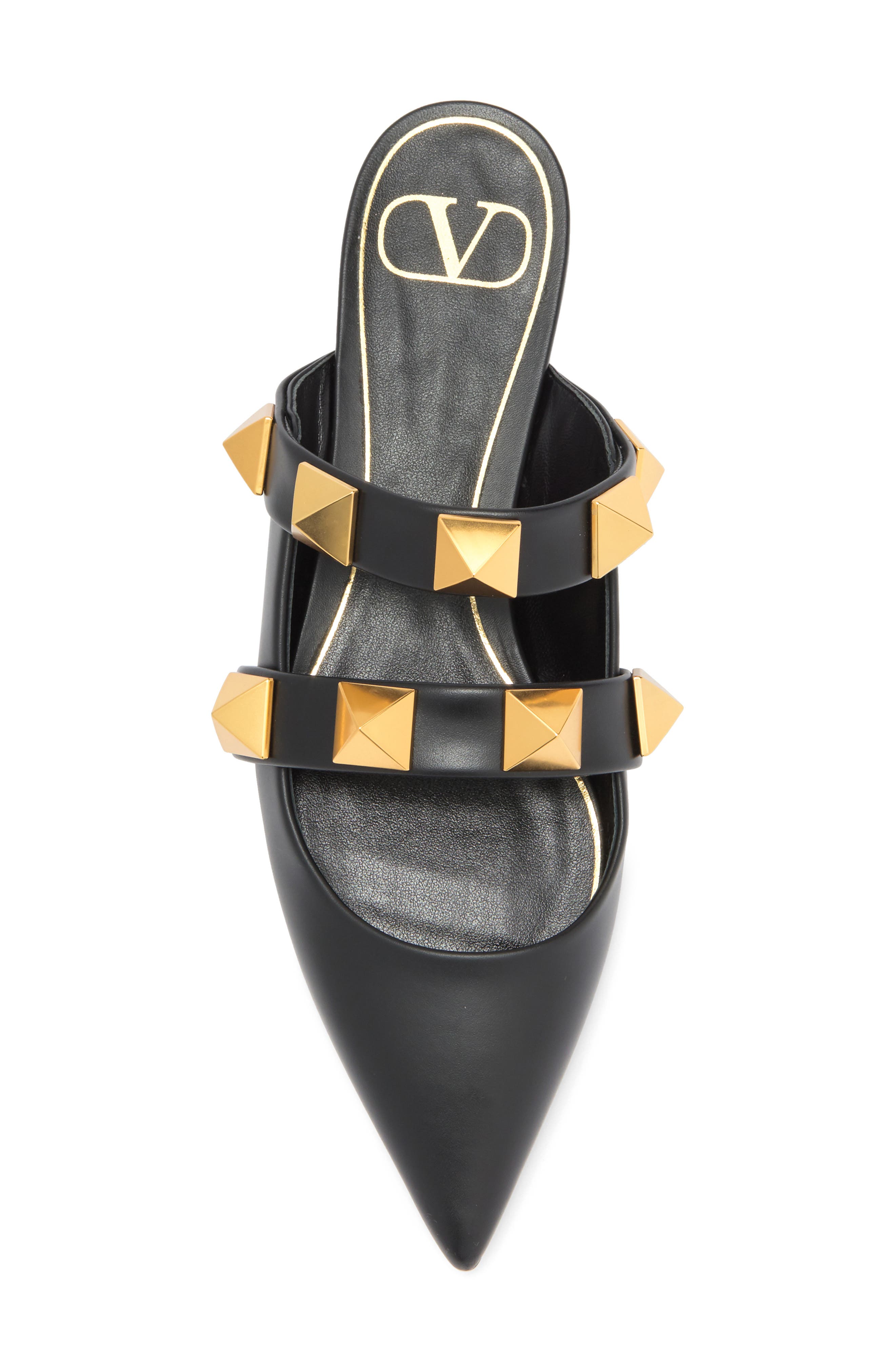 Valentino Garavani Stud Mule, Alternate, color, 