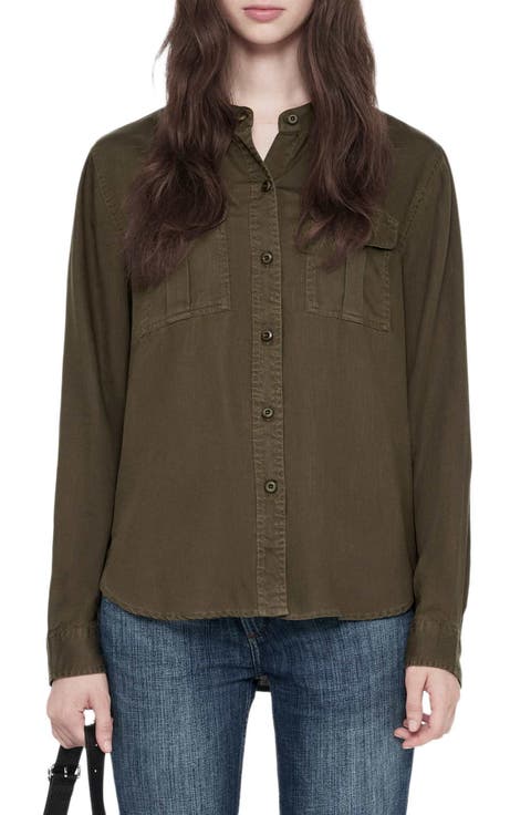 Tess Military Shirt