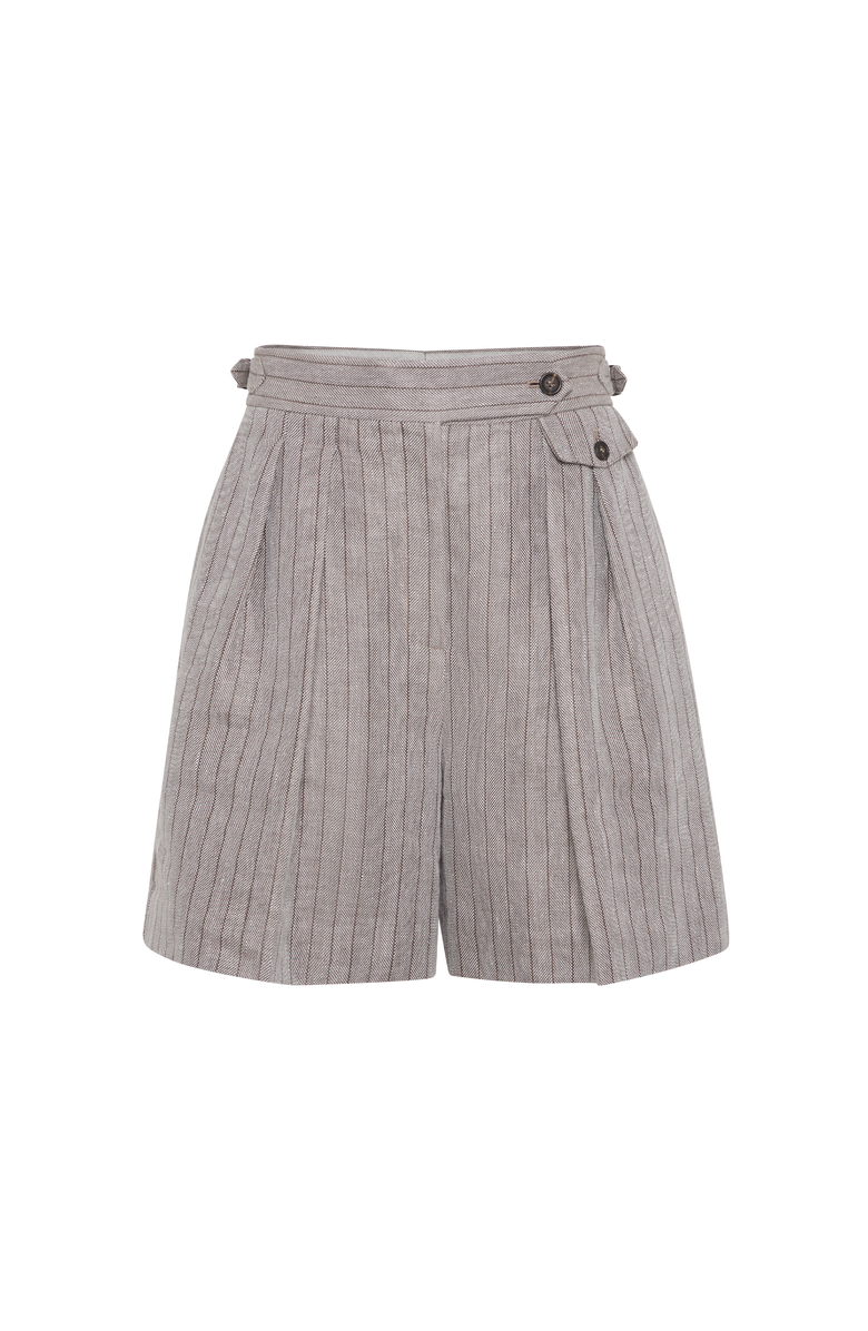 Brunello Cucinelli City Bermuda shorts with monili, Main, color, 