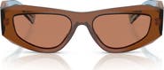 Prada 53mm Pillow Sunglasses
