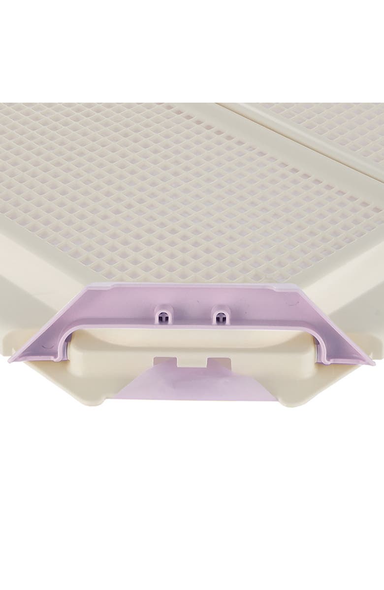 Richell Mesh Potty Holder in Lavender, Training Tray for Dogs, Alternate, color, Multicolored