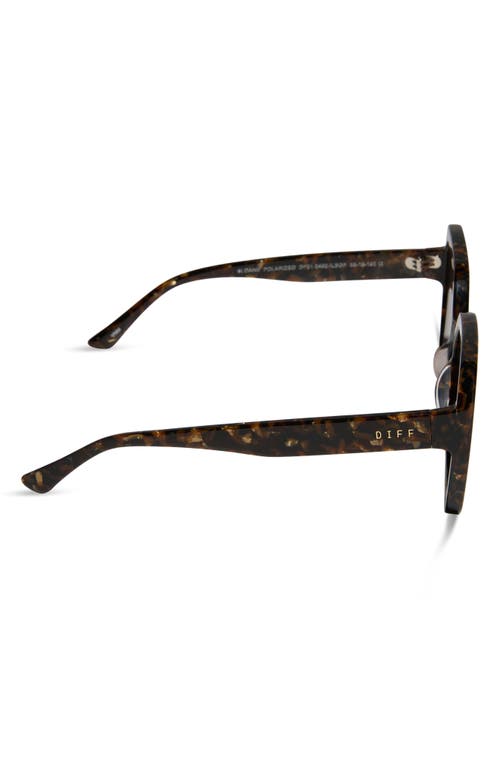 Diff Sloane 54mm Square Sunglasses In Black