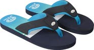 Animal Jekyl Colour Block Flip Flops
