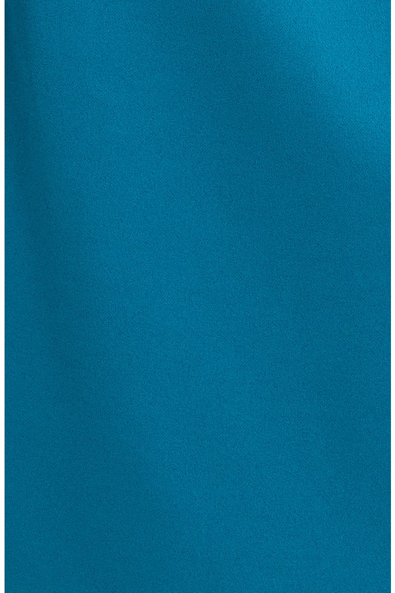 Side Pleat Asymmetric Dress, Alternate, color, INK TEAL