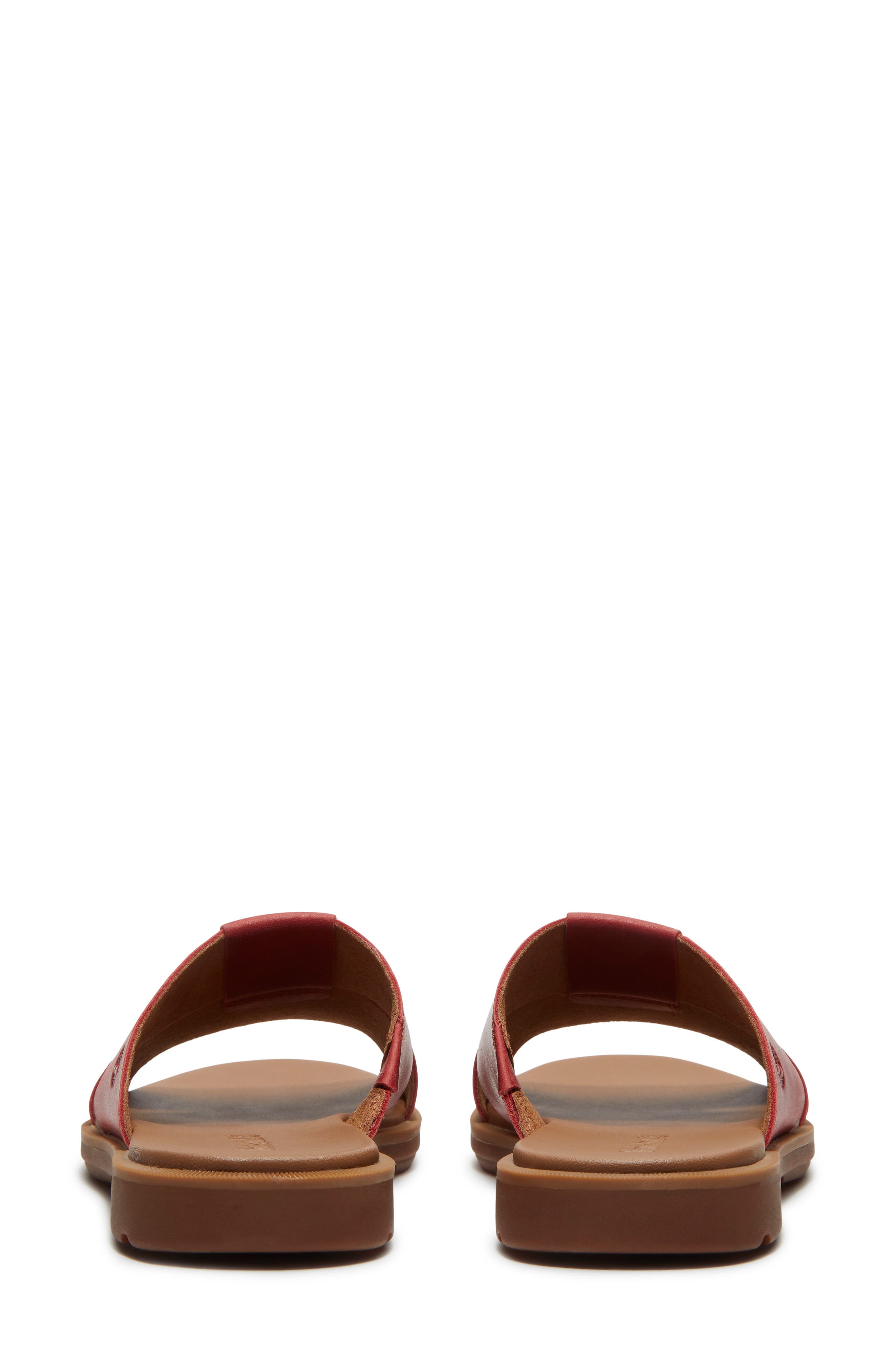 Timberland Calista Bay Slide Sandal, Alternate, color, Md Red Fgrain