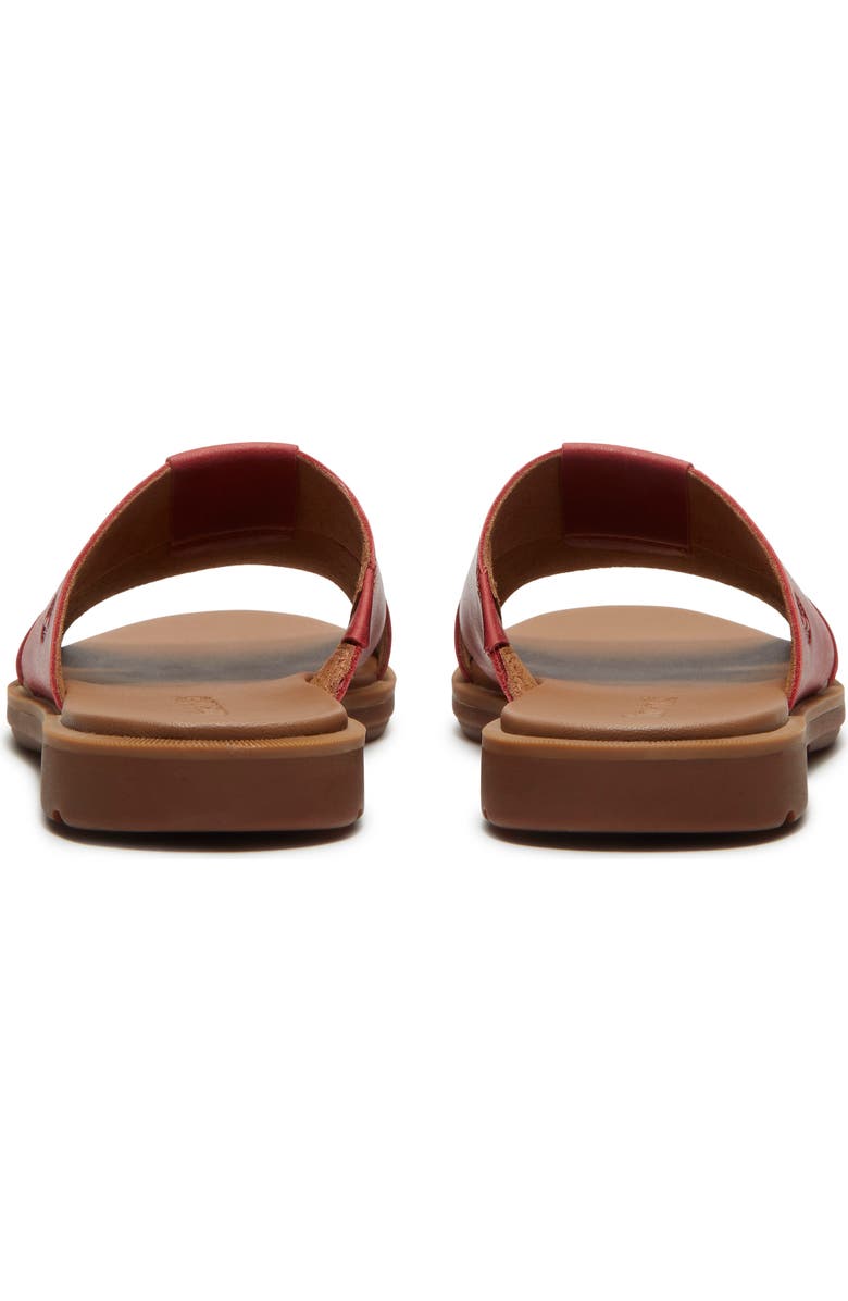 Timberland Calista Bay Slide Sandal, Alternate, color, Md Red Fgrain