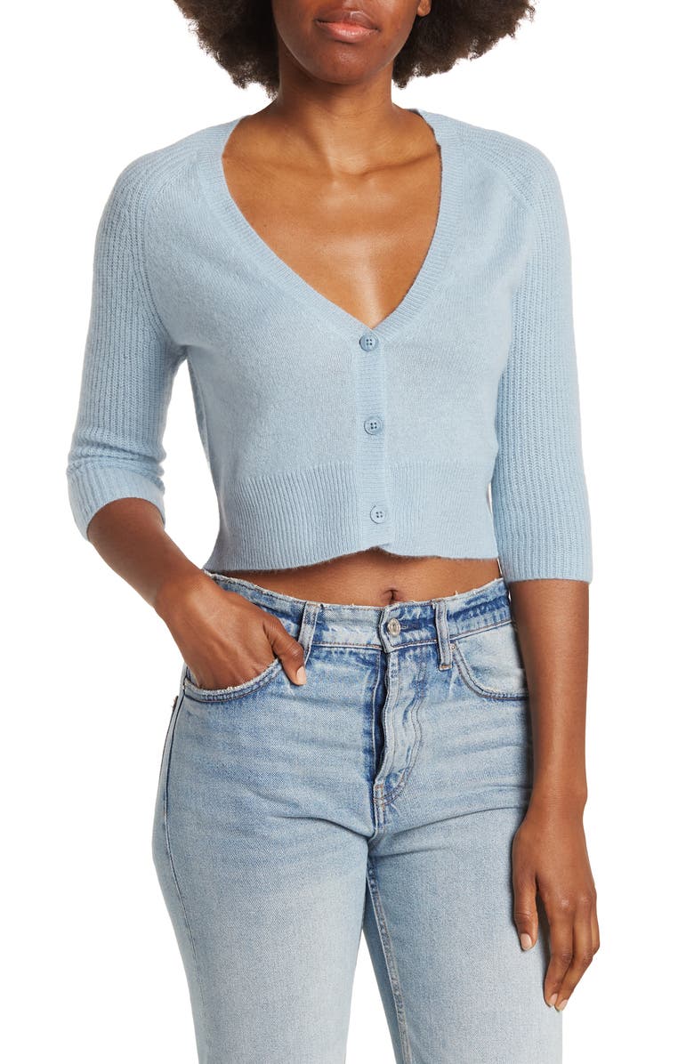 360 CASHMERE Catalina Cashmere 3/4 Sleeve Sweater, Main, color, 