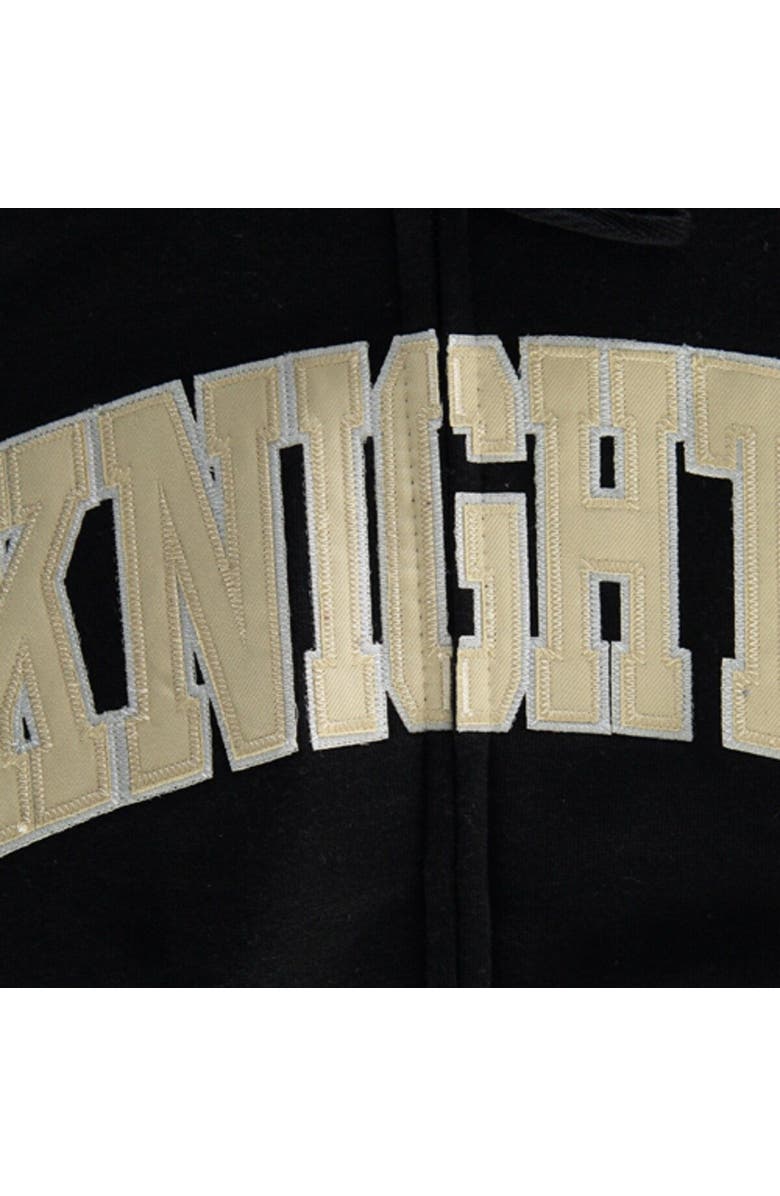 COLOSSEUM Women's Stadium Athletic Black UCF Knights Arched Name Full-Zip Hoodie, Alternate, color, Black