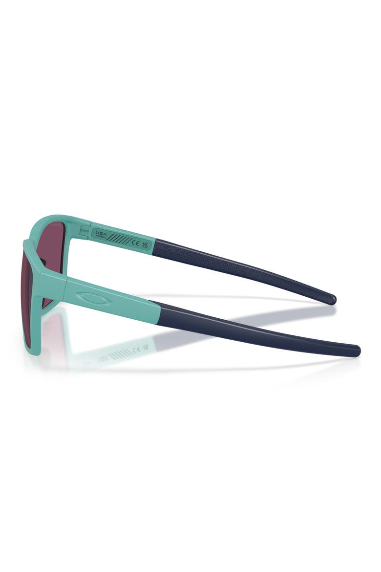 Actuator 57mm Prizm™ Rectangular Sunglasses, Alternate, color, MATTE PACIFIC / BLACK