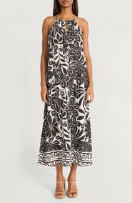 The Good Journey Keyhole Maxi Sundress