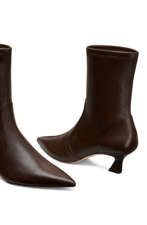Stuart Weitzman Vinnie Bootie 50 In Brown