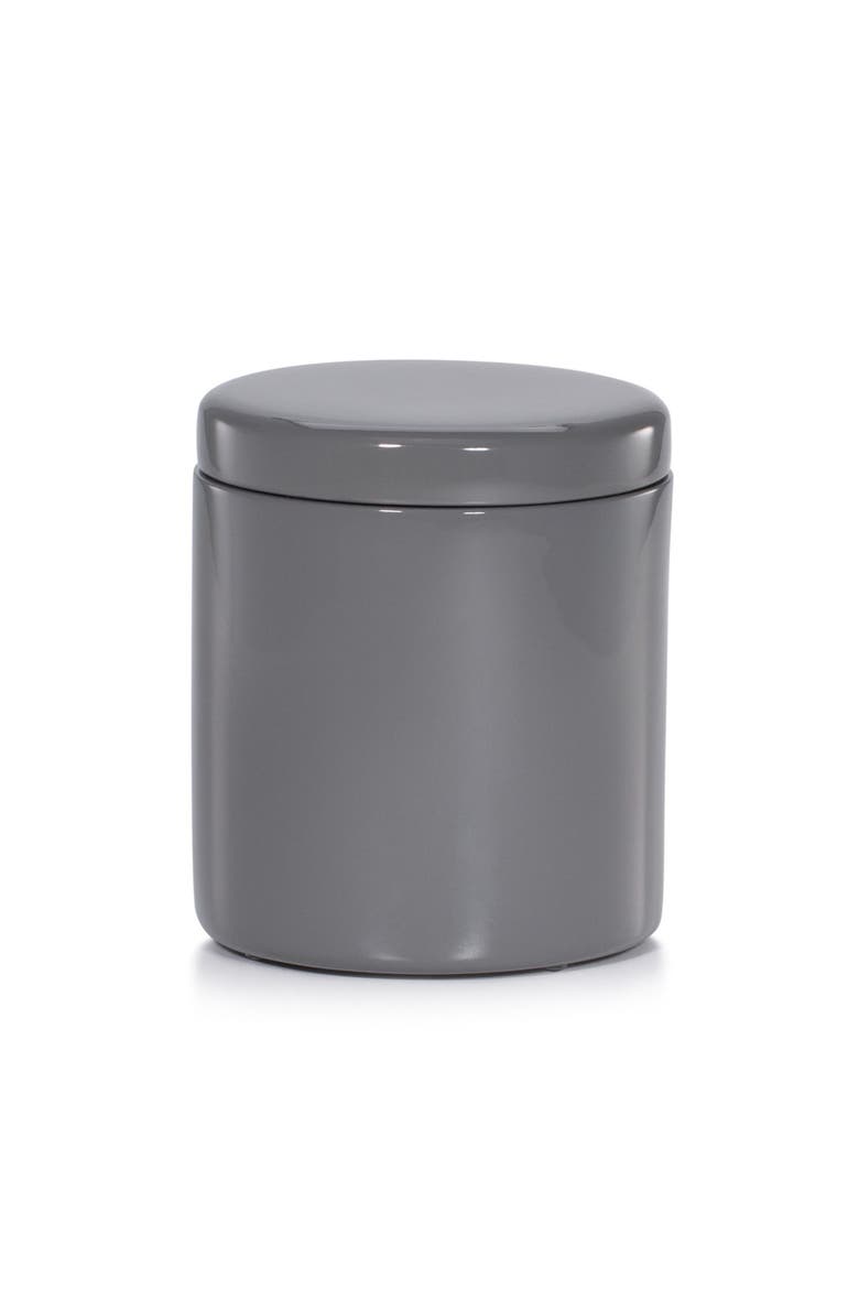 Domus Gray Gloss Canister, Main, color, GREY