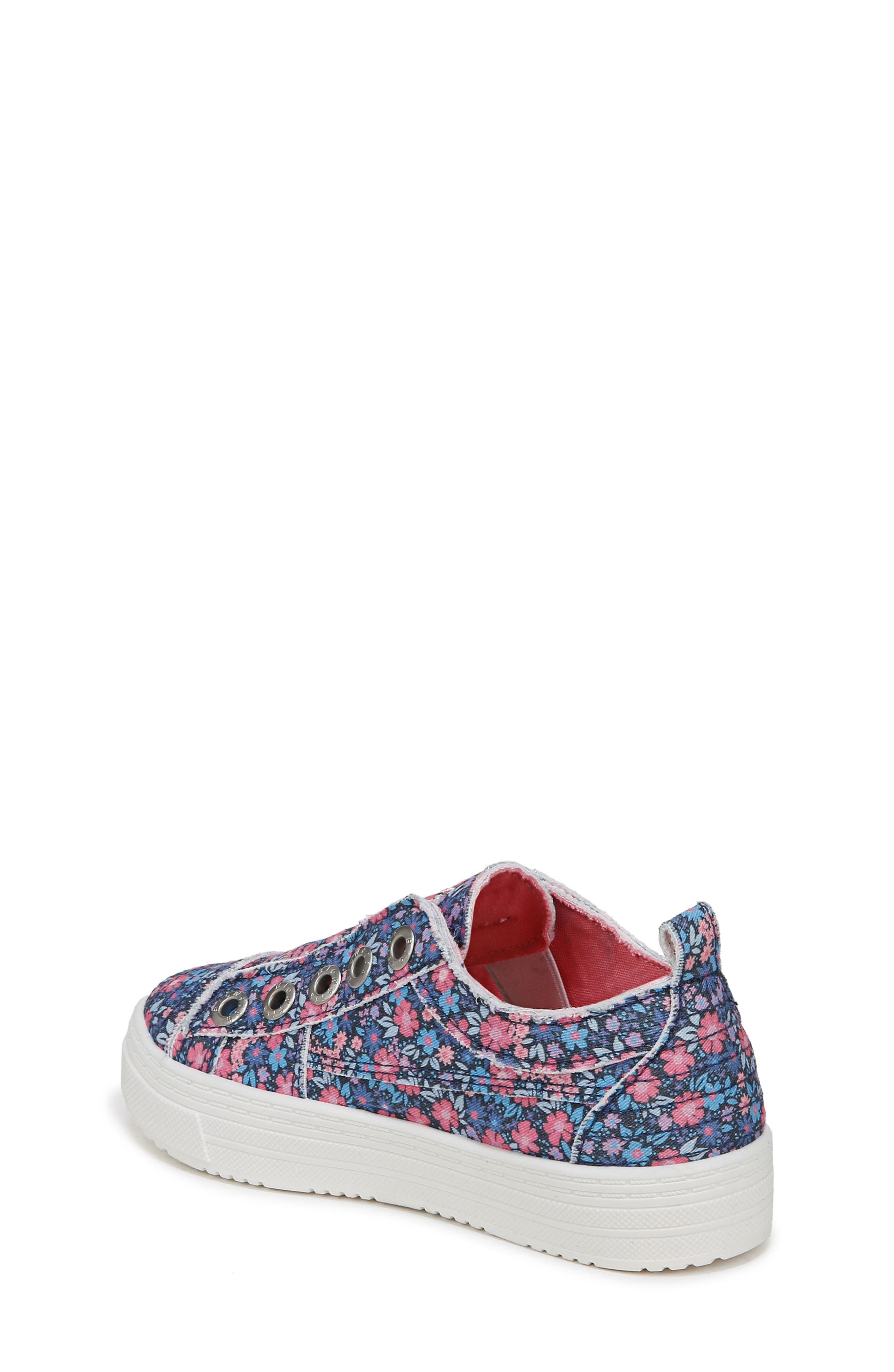 Blowfish Malibu Kids' Super Play Slip-On Sneaker, Alternate, color, Indigo Pink