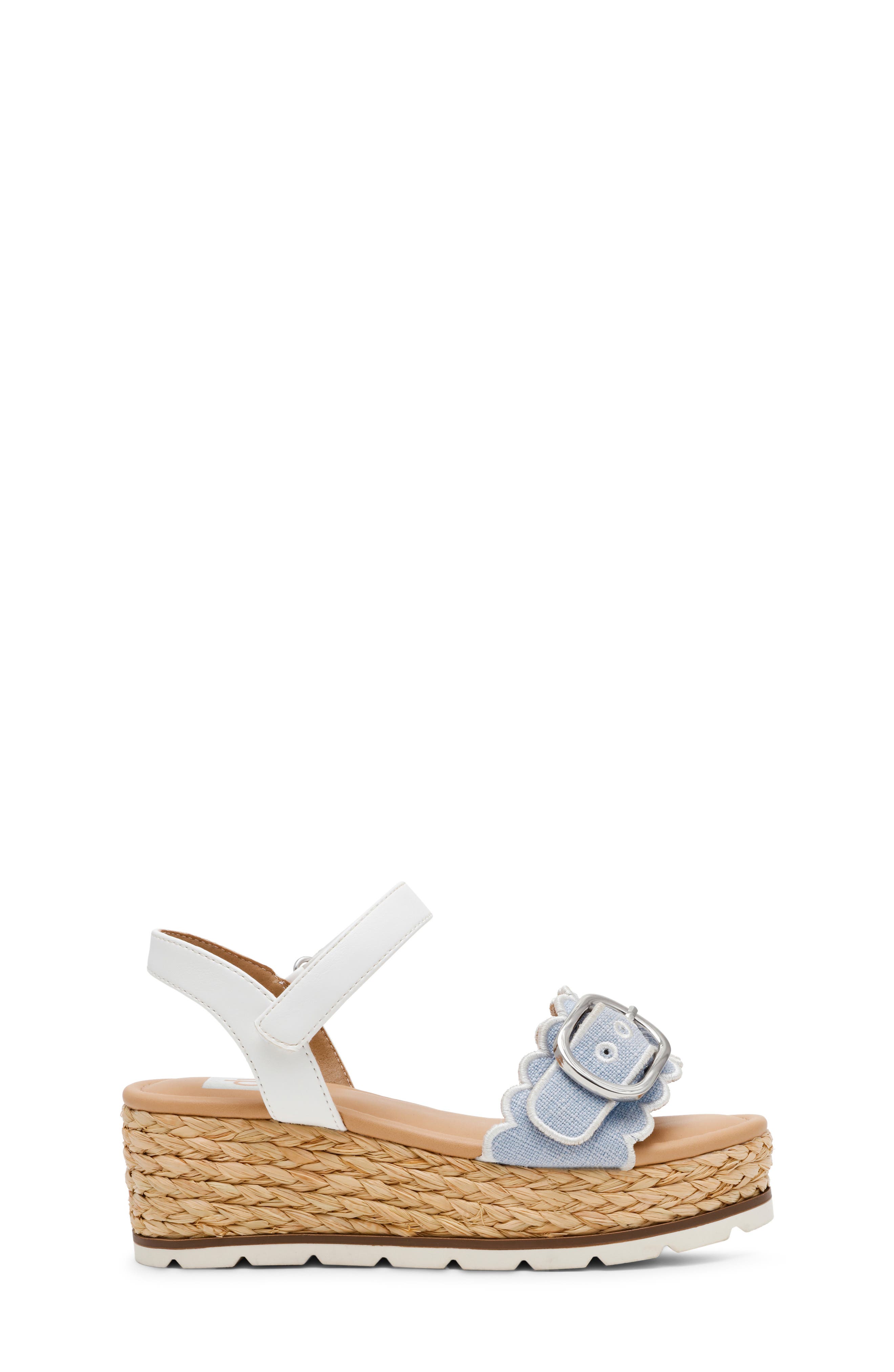 DV by Dolce Vita Kids
 Vincenzah Platform Sandal, Alternate, color, Blue