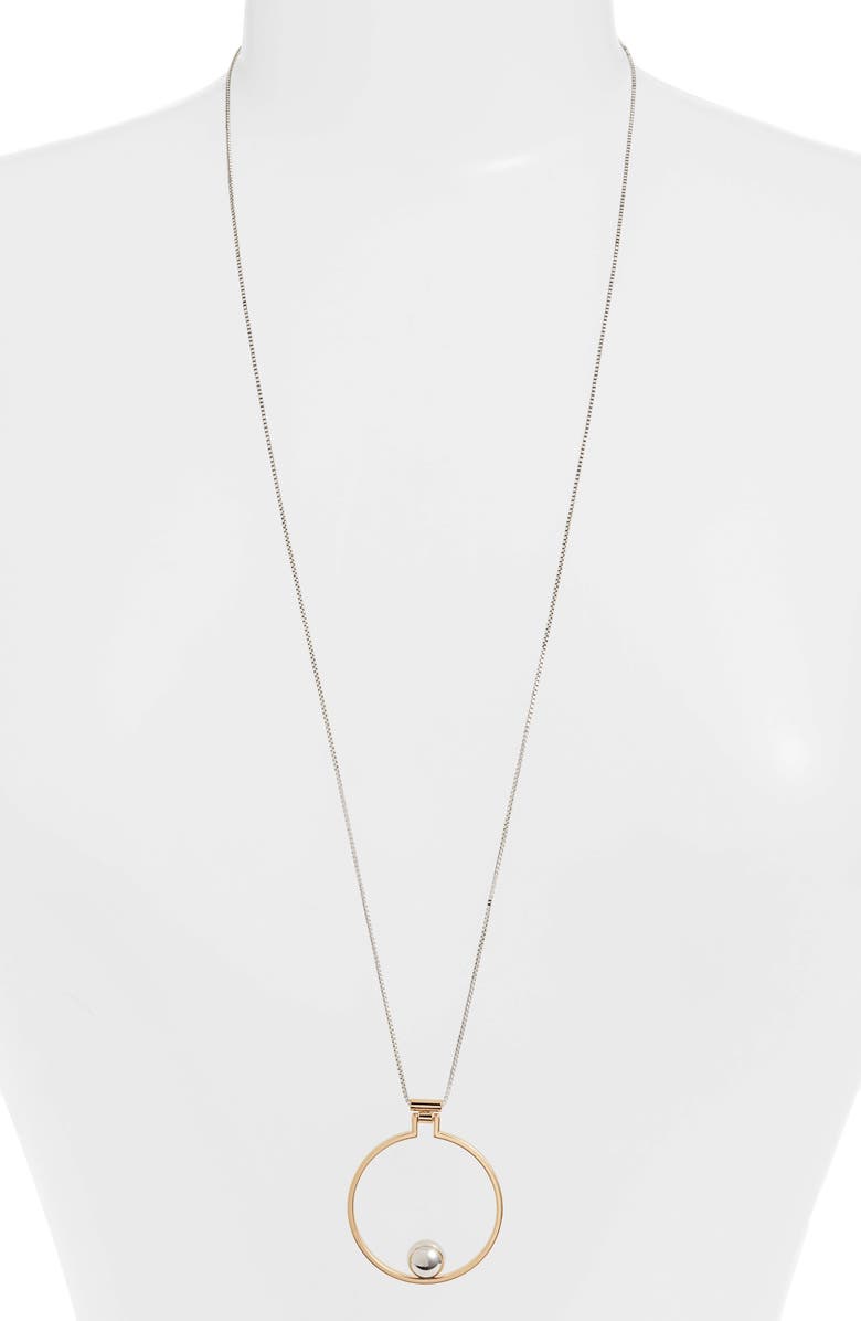 JENNY BIRD Mini Saros Pendant Necklace, Main, color, 