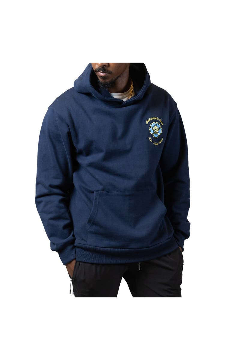 Live Breathe Futbol Men's Navy Live Breathe Futbol x Philadelphia Union Magazine Pullover Hoodie, Main, color, Navy