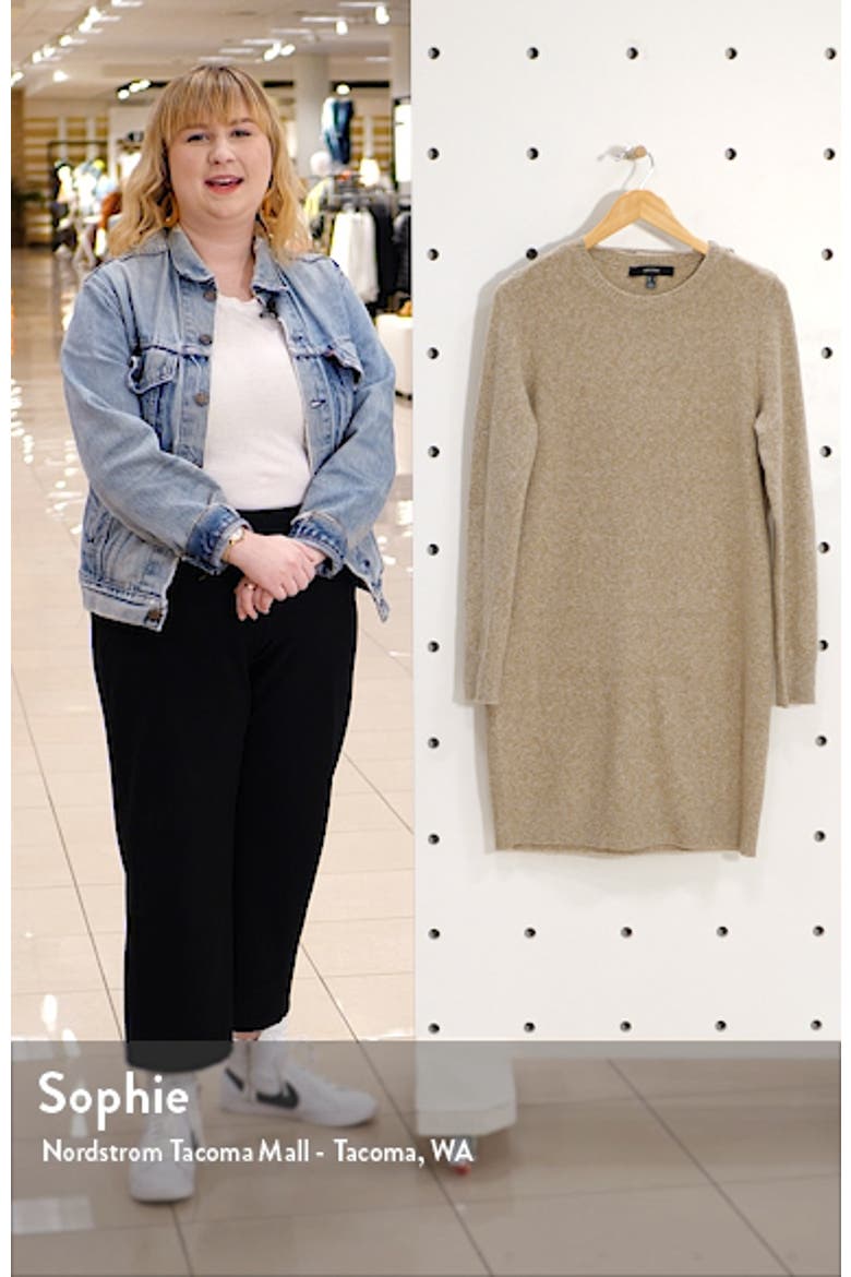 Doffy Long Sleeve Sweater Dress video