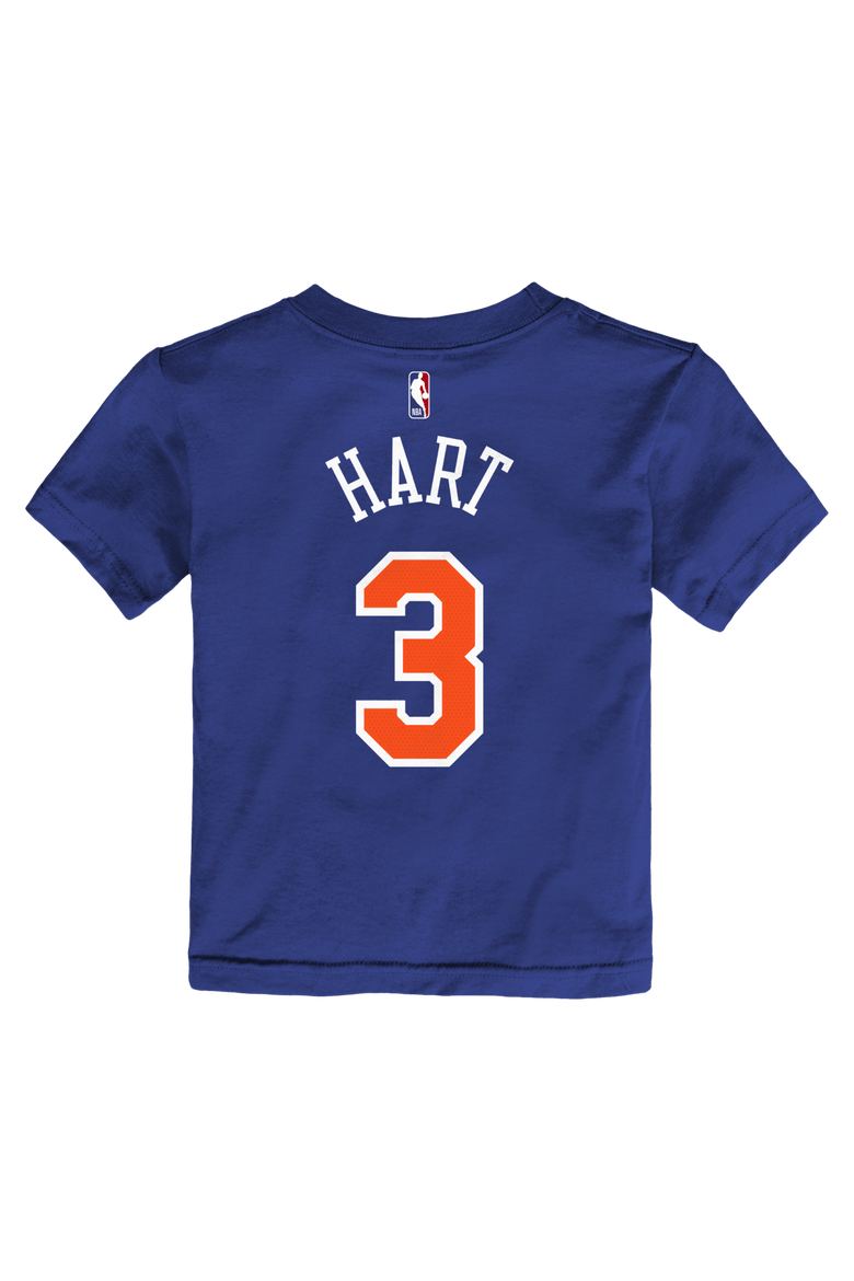 Toddler Nike Josh Hart Blue New York Knicks Icon Name & Number T-Shirt, Alternate, color, Blue