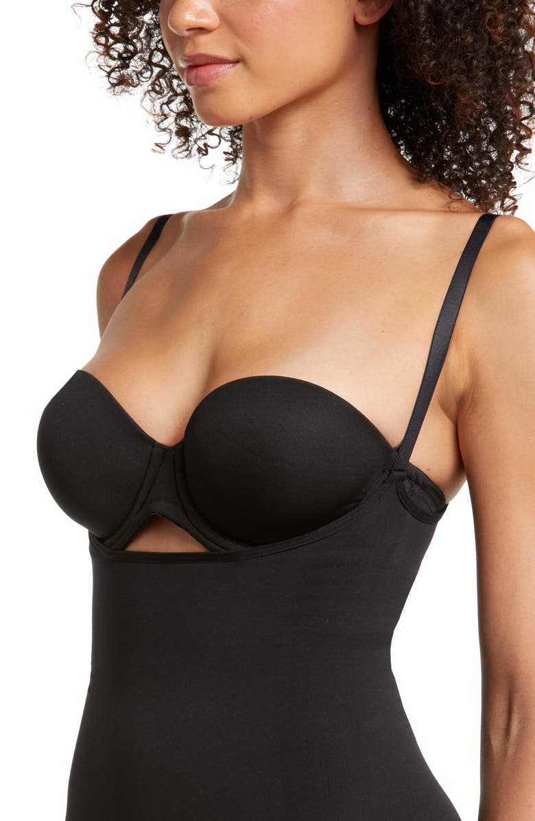 SKIMS Seamless Sculpt Open Bust Bodysuit, Alternate, color,