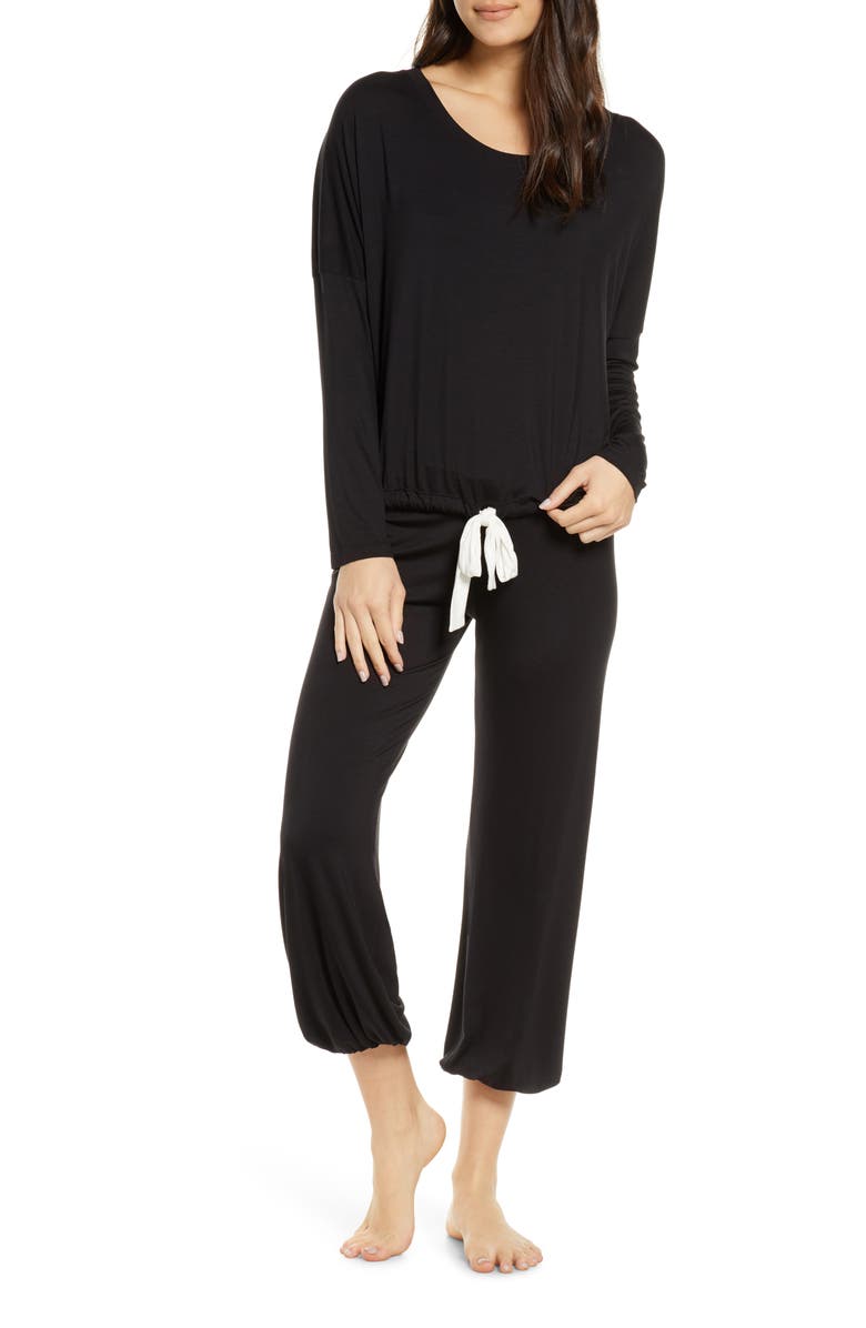 Eberjey Vera Slouchy Pajamas, Main, color, 