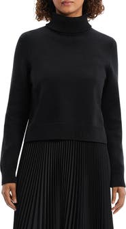 Theory Long Sleeve Mixed Media Dress