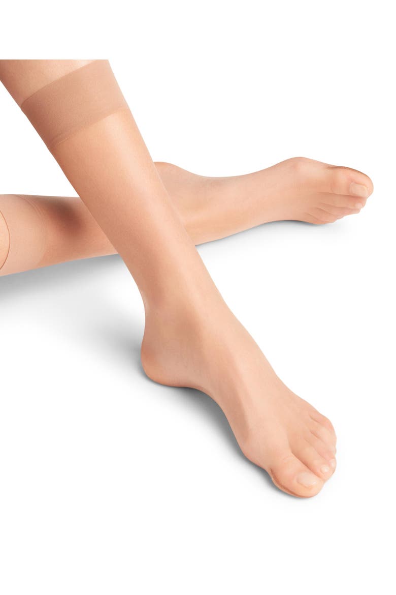 Shelina 12 Denier Ultra Sheer Dress Socks, Alternate, color, Sun