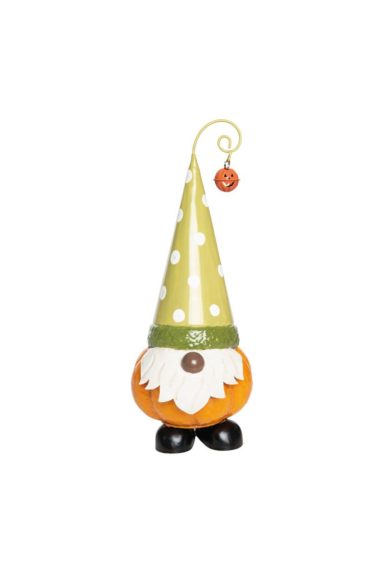 Metal Multicolored Harvest Gnome Decoration, Main, color, Multicolored
