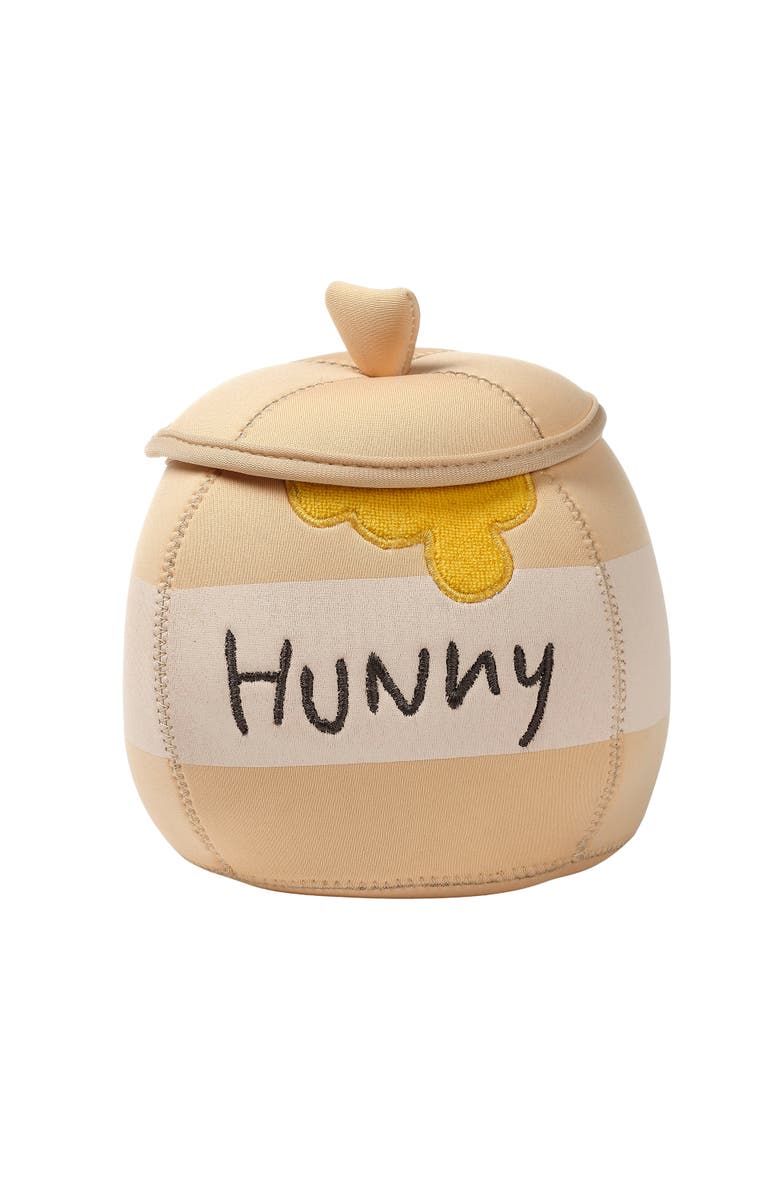 Lambs & Ivy Winnie the Pooh Honey Pot Terry/Neoprene Bath Toy Set, Alternate, color, Multicolor
