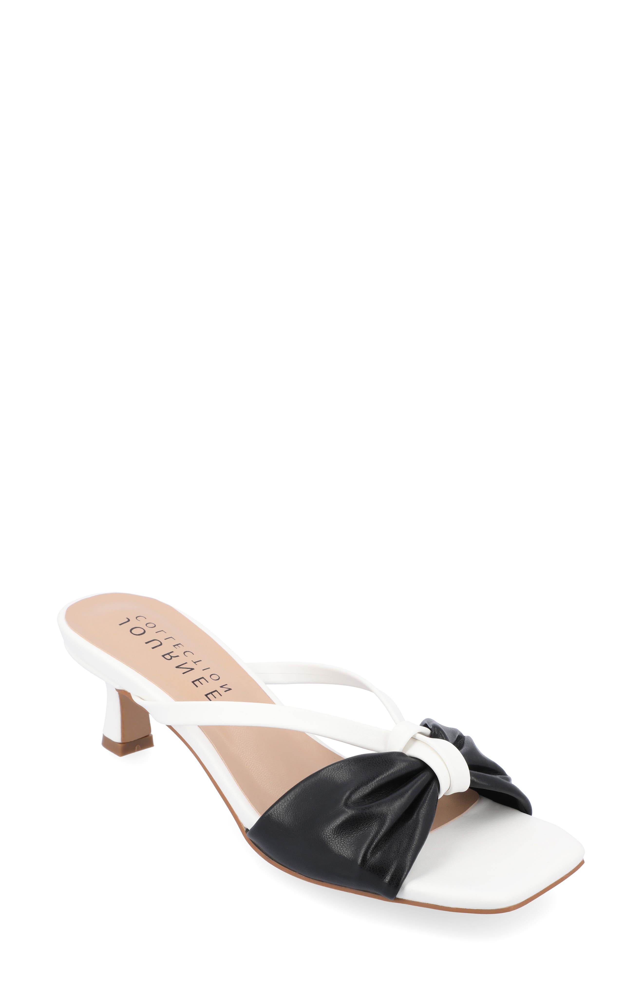 Journee Collection Starling Kitten Heel Sandal