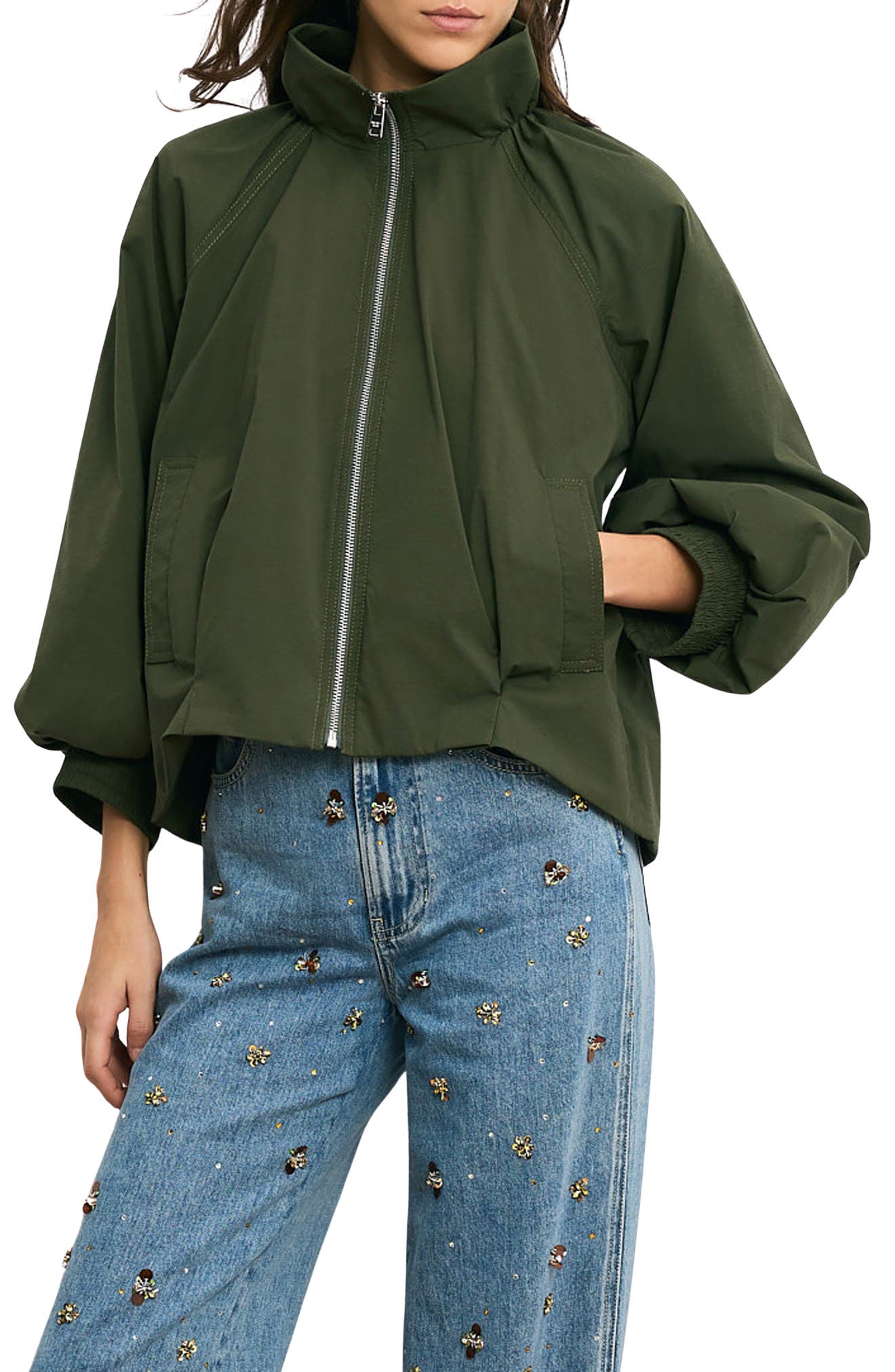Circe Faille Bubble Jacket
