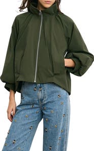 Veronica Beard Circe Faille Bubble Jacket