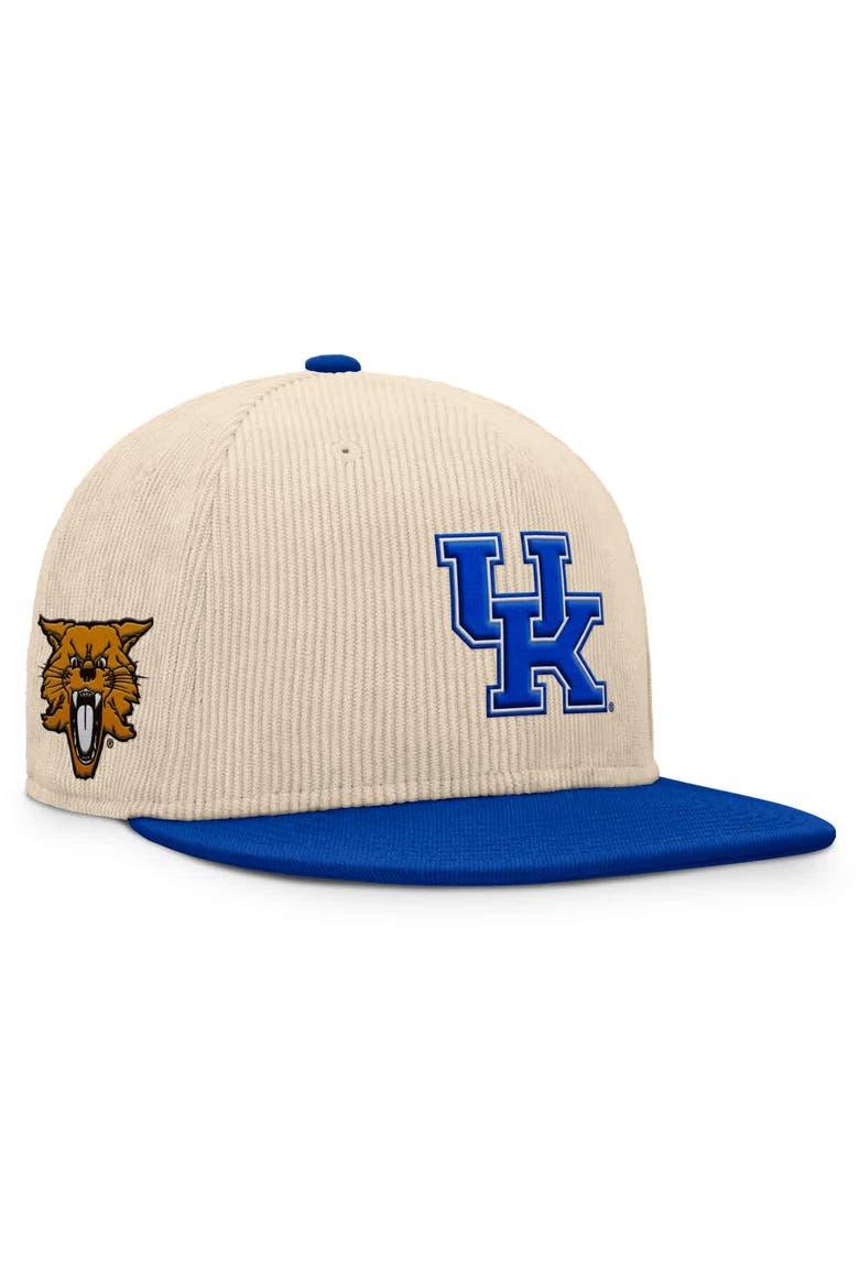 Men's Fanatics Tan Kentucky Wildcats Catcher Snapback Hat, Alternate, color, Tan