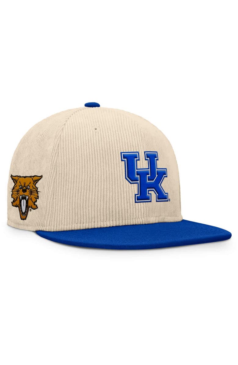 FANATICS Men's Fanatics Tan Kentucky Wildcats Catcher Snapback Hat, Alternate, color, Tan
