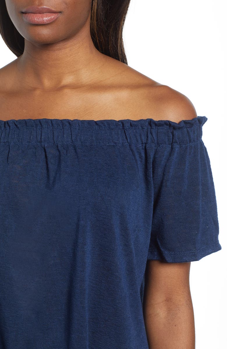 Bobeau Carlee Off the Shoulder Top, Alternate, color,