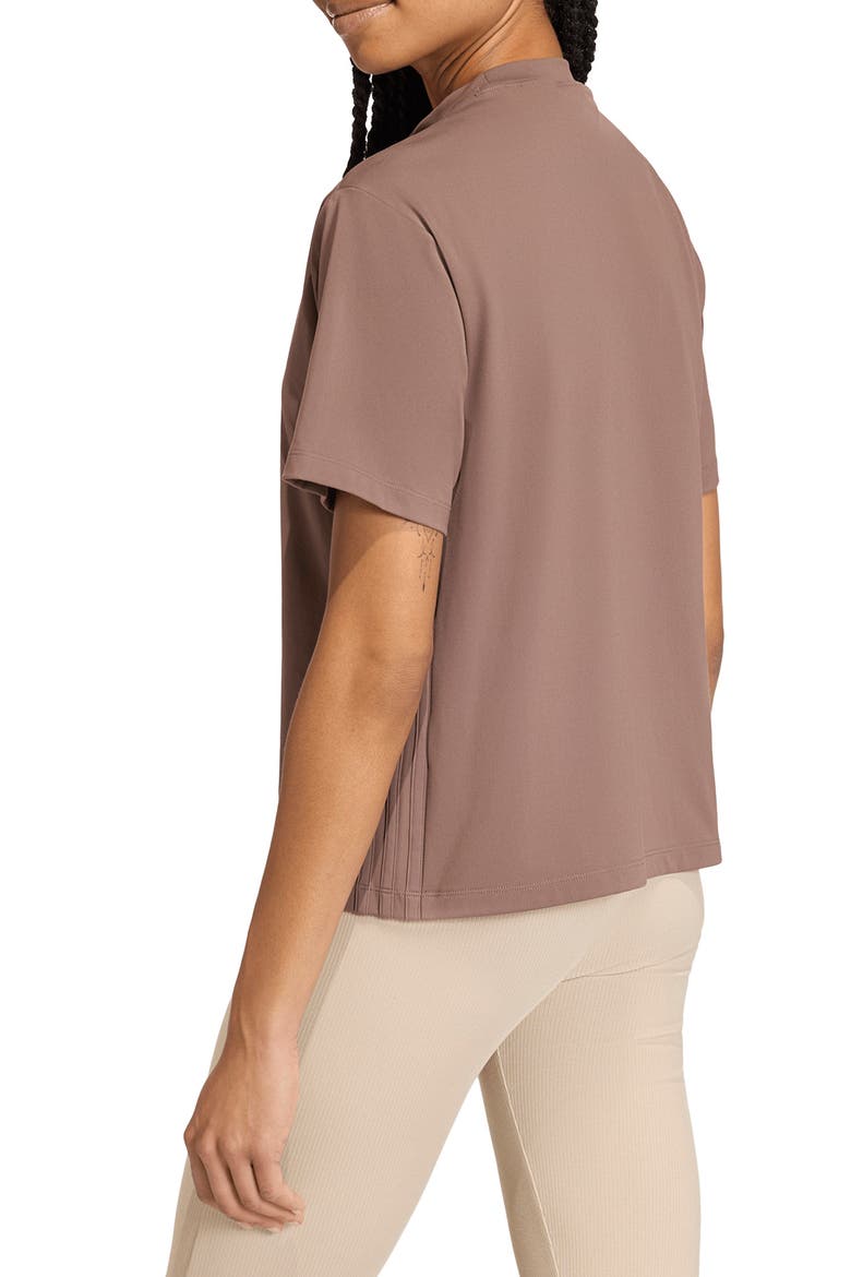 Essentials Mock Neck T-Shirt, Alternate, color, EARTH STRATA/