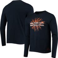 Mitchell & Ness Men's Mitchell & Ness Navy New York City FC For The City Long Sleeve T-Shirt