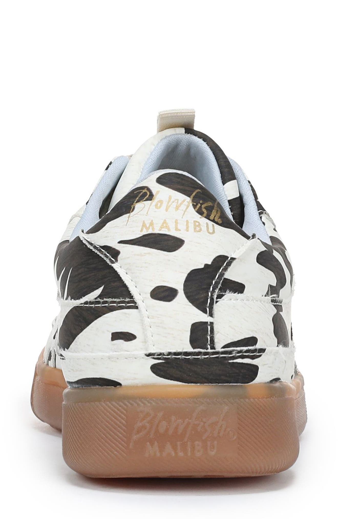 Blowfish Malibu Tastic Animal Print Sneaker, Alternate, color, Cream Brown