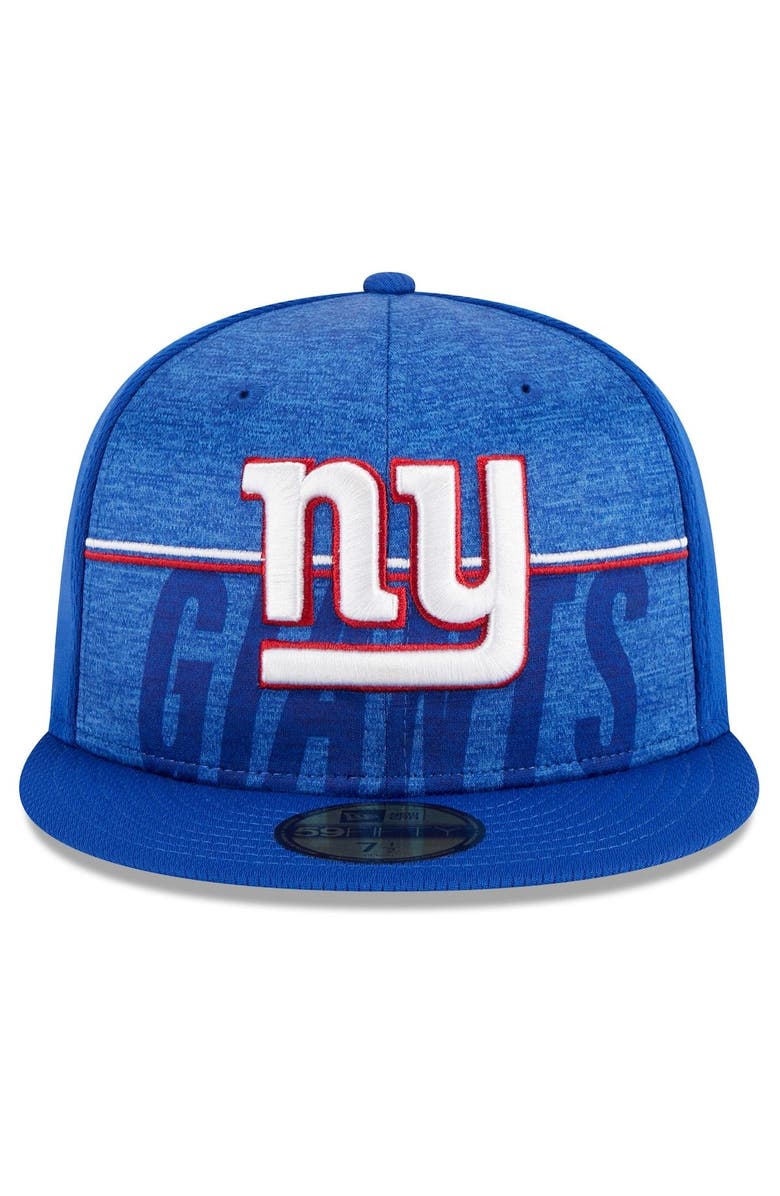 New Era Men's New Era Royal New York Giants 2023 NFL Training Camp 59FIFTY Fitted Hat, Alternate, color, 